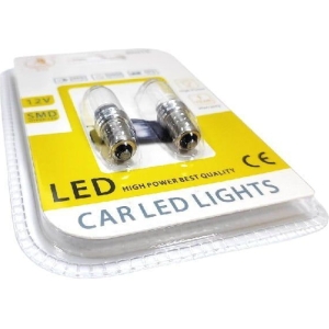 Alternative view of EJC Λάμπες Αυτοκινήτου BA9S-3 SMD 12v 2τμχ ψυχρό φως - LED light