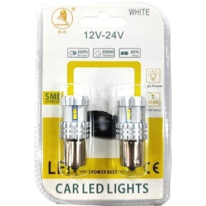 EJC Λάμπες Αυτοκινήτου EMO-3020-12SMD-1156 12V-24 2τμχ ψυχρό φως – LED light