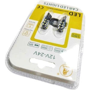 Alternative view of EJC Λάμπες Αυτοκινήτου 2016-24LED 12V-24 2τμχ ψυχρό φως – LED light