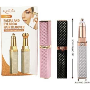 Blawless Επαναφορτιζόμενη συσκευή Περιποίησης Φρυδιών/Αποτρίχωση προσώπου και φρυδιών RS-314 - 2in1 Facial & eyebrow hair remover