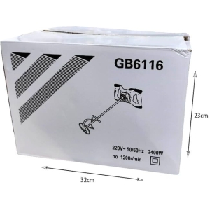 Alternative view of Αναδευτήρας Χρωμάτων 2400W - Handheld Multifunctional Electric Mixer