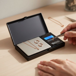 Alternative view of Mini Ψηφιακή Ζυγαριά 200gr x 0.01g - Digital Scale Professional Mini