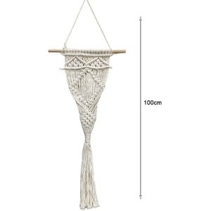 Alternative view of Κρεμαστό διακοσμητικό μακραμέ 100cm - Hanging decoration