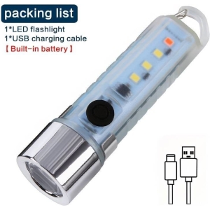 Alternative view of Επαναφορτιζόμενος Φακός LED ZJ-012 - Multifunctional LED Flashlight