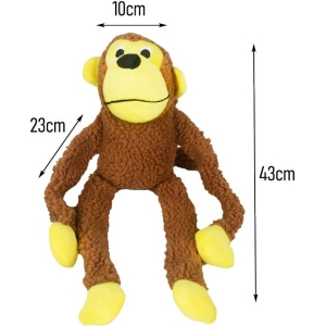Alternative view of Παιχνίδι Σκύλου Λούτρινο Μαϊμού 43cm - Plush Dog Toy Monkey