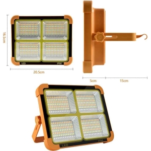 Alternative view of Ηλιακός Προβολέας LED Με Πάνελ – Solar LED Floodlight with Panel