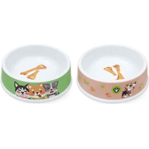Μπολ Φαγητού Σκύλου με Σχέδιο Cartoon - Cartoon Dog Food Bowl
