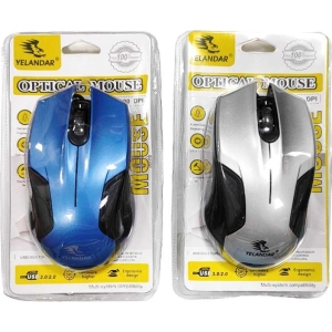 Yelandar Ενσύρματο ποντίκι 135cm USB 3.0/2.0 YA-101 - Optical Mouse