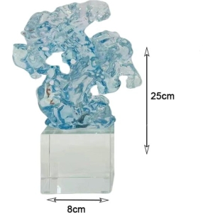 Alternative view of Γυάλινο Διακοσμητικό Γλυπτό - Glass Sculpture Decor