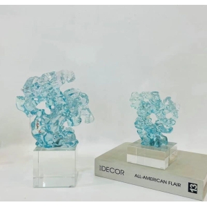 Γυάλινο Διακοσμητικό Γλυπτό - Glass Sculpture Decor