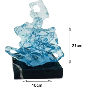 Alternative view of Γυάλινο Διακοσμητικό Γλυπτό - Glass Sculpture Decor