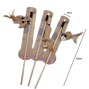 Alternative view of Παιχνίδι γάτας ραβδί - Stick cat toy