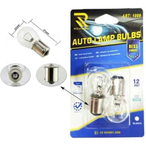 Rchang Λάμπα αυτοκινήτου 12V 6500K P21W #1009- Auto Lamp Bulbs