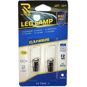 Rchang Λάμπα αυτοκινήτου 12V T10 6500K ART:1011 - Auto Car LED Lamp