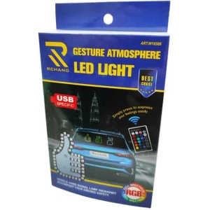 Rchang Φωτιστικό αυτοκινήτου χειρονομίας LED με τηλεχειριστήριο - Gesture Atmosphere Vehicle Hand Signal Lamp