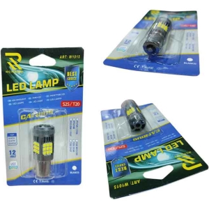 Rchang Λάμπα Αυτοκινήτου Λευκό Φώς Canbus 12V S25/T20 W1015 - Led Lamp