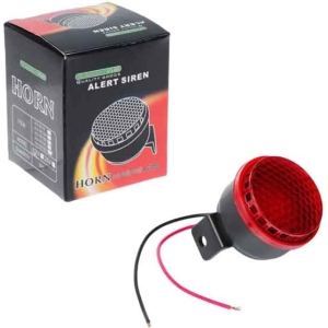 Βομβητής Όπισθεν Για Φορτηγά Βαρέα Οχήματα Με Προειδοποιητικό Κόκκινο Φως 12-24V - Back up alarm