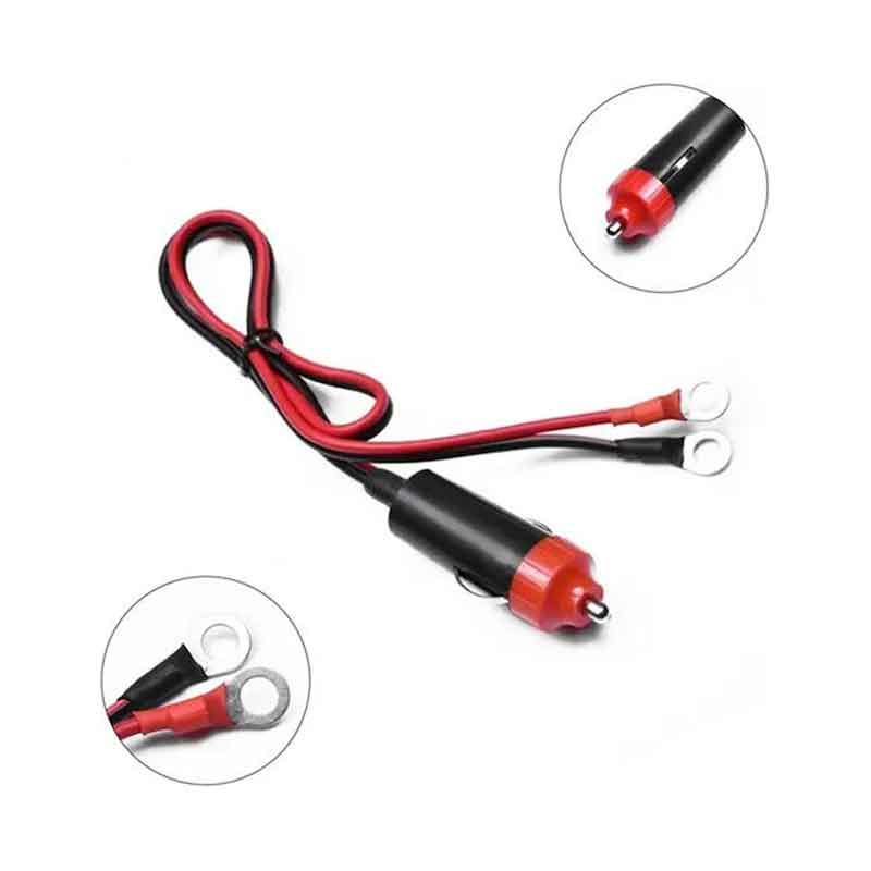 Rchang Αντάπτορας Πρίζας Αναπτήρα Αυτοκινήτου Ακροδέκτες Δακτυλίου Inverter 12v – 24v W14258 - Car Cigarette Lighter Socket Adapter Ring Terminals - Image 2