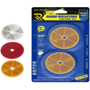 Rchang Στρογγυλοί Ανακλαστήρες 2τμχ W16300 60mm- Round Reflectors 2pcs