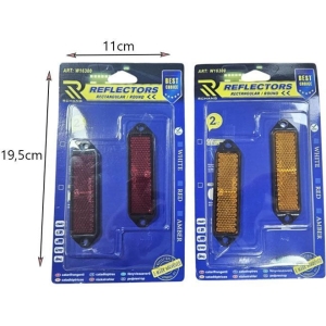 Alternative view of Rchang Ανακλαστήρες 2τμχ W16300 - Round Reflectors 2pcs