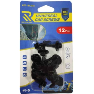 Rchang Βίδες Εξάγωνες Με Ροδέλες W17669 – Σετ 12 Τεμαχίων 7524 - Car Screws