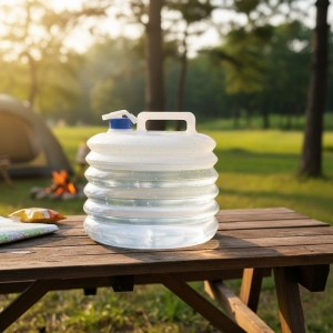 Alternative view of Πτυσσόμενο Δοχείο Νερού 15L με Βρύση - Collapsible Water Container 15L with Spigot