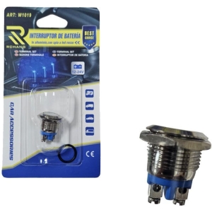 Rchang Διακόπτης Μπαταρίας Μεταλλικός 12-24V με LED W1019 - Metal Battery Switch
