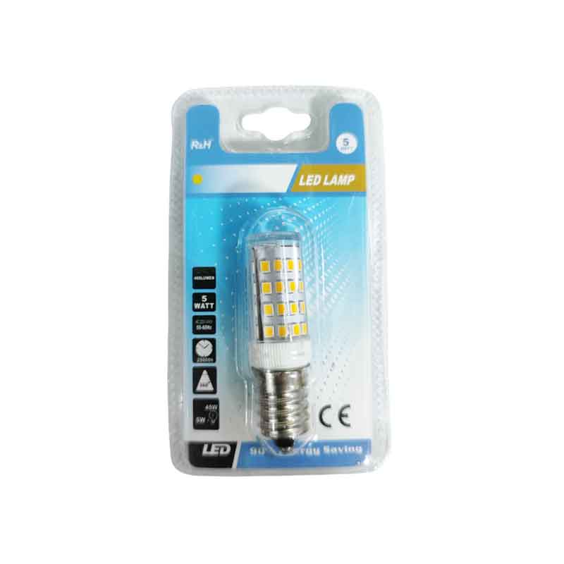 Λάμπα LED E14 5W 400lm Κίτρινος Φωτισμός – LED Bulb