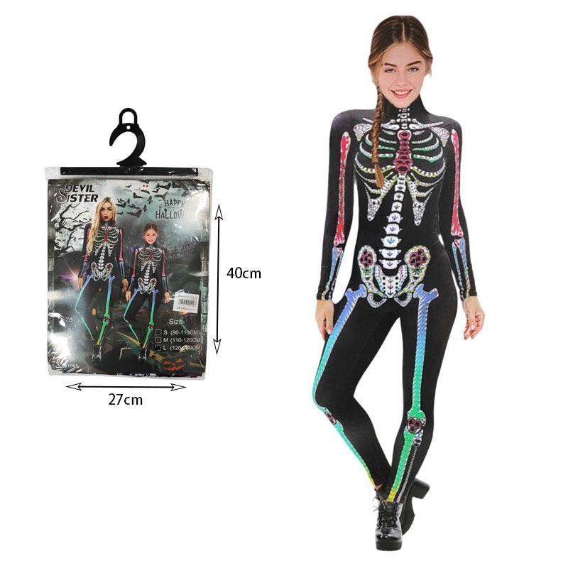 Αποκριάτικη Στολή Σκελετός - Carnival Costume Bones Skeleton - Image 2