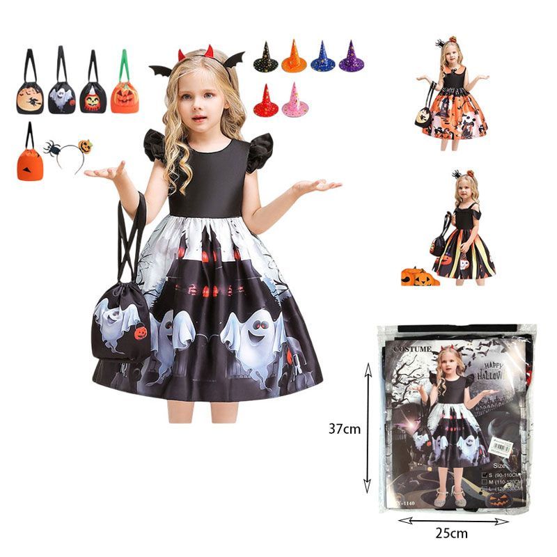 Αποκριάτικη Στολή Χάλογουιν XY-1142 - Carnival Costume Halloween Ghost Costume - Image 2