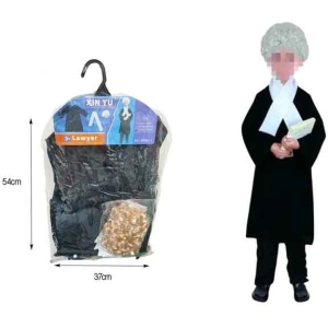 Alternative view of Xin Yu Αποκριάτικη Στολή Δικηγόρου XY-1096-1 - Carnival Costume Lawyer