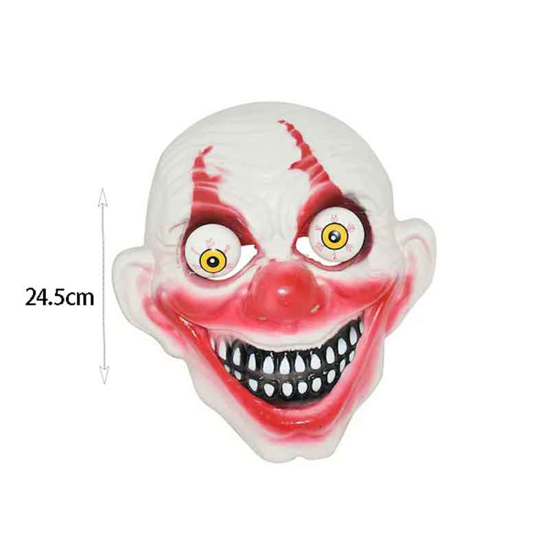 Αποκριάτικη Μάσκα Τρόμου Κλόουν – Scary Clown Mask - Image 2