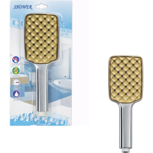 Τηλέφωνο Ντους με Κεφαλή Χρυσού Χρώματος – Handheld Shower Head
