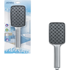 Τηλέφωνο Ντους Μοντέρνου Σχεδιασμού σε Μαύρο Χρώμα – Modern Black Handheld Shower Head