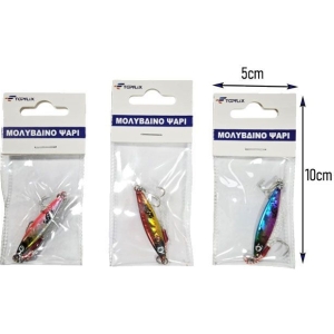 Alternative view of Topflix Μολυβένιο Ψάρι Τεχνητό Δόλωμα 5gr - Lead Fish Artificial Lure