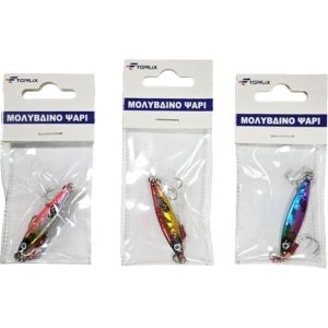 Topflix Μολυβένιο Ψάρι Τεχνητό Δόλωμα 5gr - Lead Fish Artificial Lure