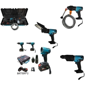 Σετ Πολυλειτουργικό Ηλεκτρικό Εργαλείο με 2 Μπαταρίες 48W - Power Tool Set