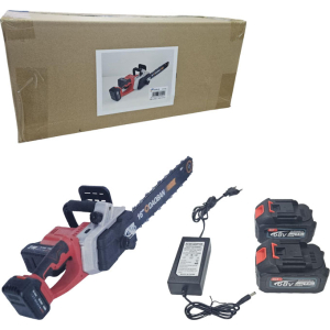Αλυσοπρίονο Μπαταρίας 68V με Φορτιστή και 2 Μπαταρίες - Cordless Chainsaw
