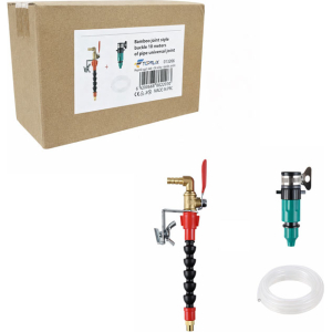 Σετ Συστήματος Άρδευσης 10 Μέτρων με Εύκαμπτο Σωλήνα και Ρυθμιζόμενο Ψεκαστήρα - Bamboo Joint Style Buckle 10 Meters of Pipe Universal Joint