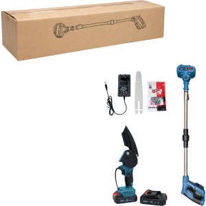 Τηλεσκοπικό Αλυσοπρίονο Μπαταρίας 98V με Προέκταση και Αξεσουάρ - Cordless Telescopic Pole Chainsaw