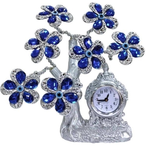 Διακοσμητικό με μπλε μάτια ρολόι - Decoration with blue eyes clock