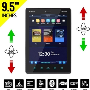 Alternative view of Ηχοσύστημα Αυτοκινήτου Universal 1DIN (Bluetooth/USB) με Οθόνη Αφής 9.5" - Car MP5 Player Vertical Screen Universal