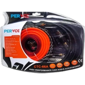 PerVoi Σετ Καλωδίων Ενισχυτή Αυτοκινήτου έως 1000W CTC-66A - Audio line high performance