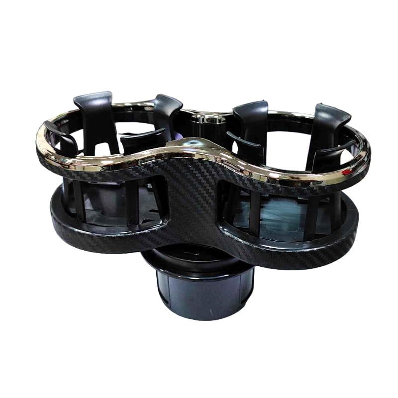 Carfu Περιστρεφόμενη βάση αυτοκινήτου με διπλή ποτηροθήκη AC-2390 - Car double drink holder - Image 2