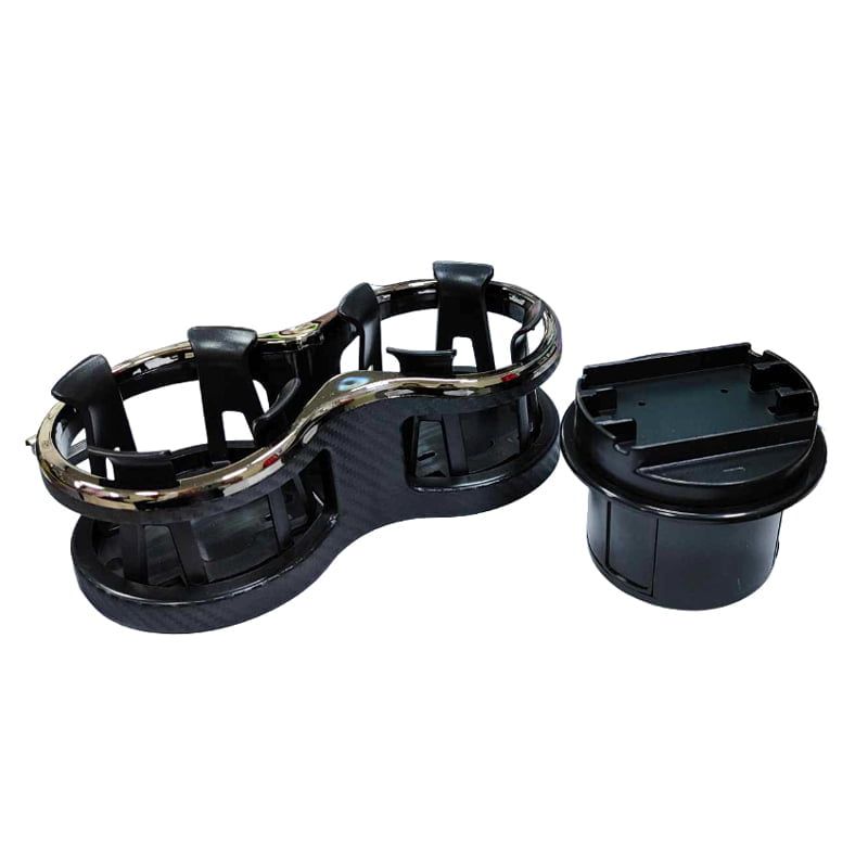 Carfu Περιστρεφόμενη βάση αυτοκινήτου με διπλή ποτηροθήκη AC-2390 - Car double drink holder - Image 3