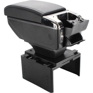 PerVoi Τεμπέλης Αυτοκινήτου με Ποτηροθήκη & Τασάκι CTC-002 - Sliding Armrest