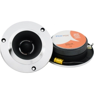 Alternative view of PerVoi Σετ Tweeter Αυτοκινήτου Στρογγυλά 4″ 300W CTC-15G - Car Tweeter Set