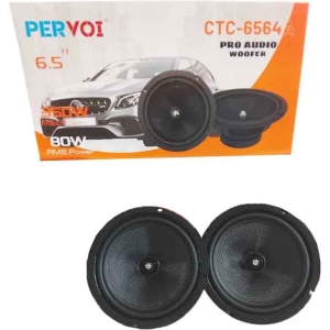PerVoi Ηχεία Αυτοκινήτου 6.5" 350W Max 80W RMS CTC-6564A – Car Audio Woofer Speakers 350W Max