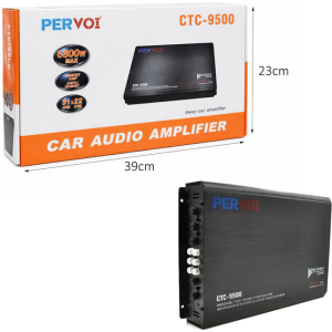 Alternative view of PERVOI Ενισχυτής Αυτοκινήτου 4 Καναλιών 6800W CTC-9500 - Car Audio Amplifier