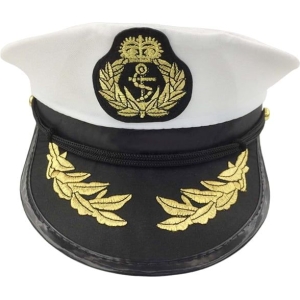 Alternative view of Αποκριάτικο Καπέλο Ναυτικό Καπετάνιου - Sailor Captain Carnival Hat